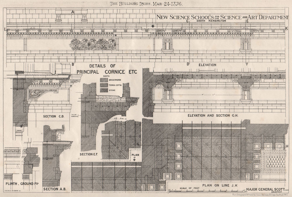 New science school, Science & Art Department, South Kensington Museum (2) 1876